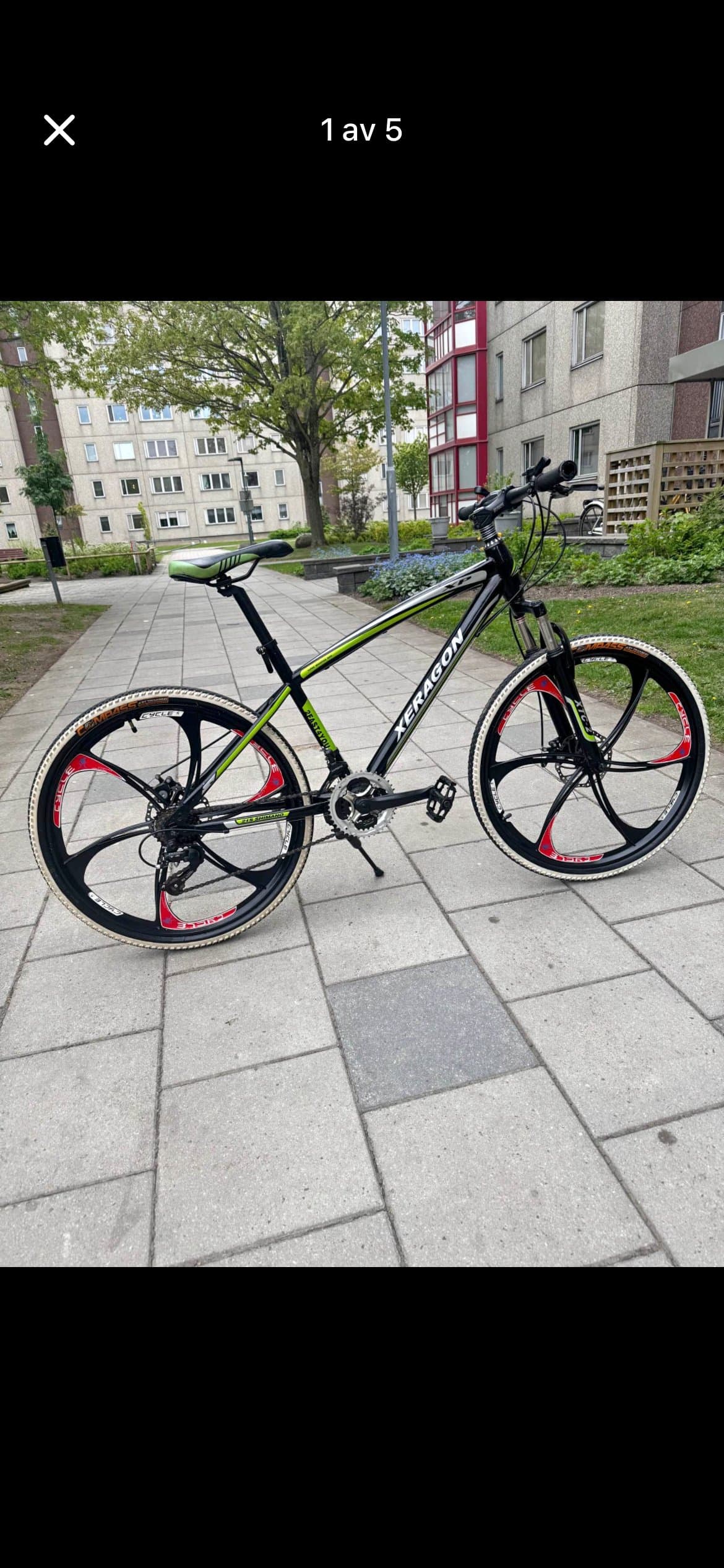 Mountainbike – före